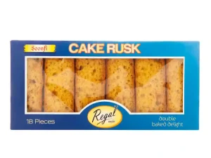 Regal Soonfi Cake Rusk 18pcs x 14