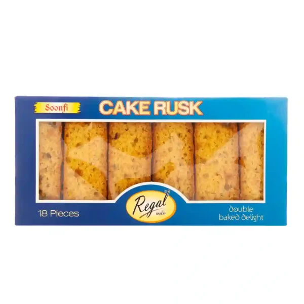 Regal Soonfi Cake Rusk 18pcs x 14