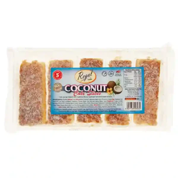 Regal Coconut Sliced Cake 10pcs x 6