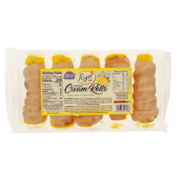 Regal Lemon Cream Rolls 5pcs x 10