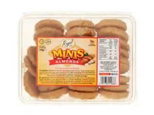 Regal Minis Almond Cookies 350g x 6
