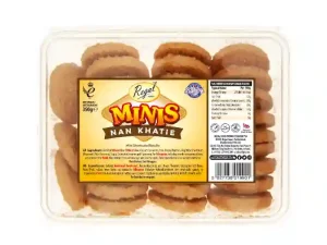 Regal Minis Nan Khatie Cookies 350g x 6