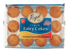 Regal Plain Fairy Cakes 280g x 12