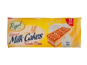 Regal Milk Snack Cakes 250g x 12