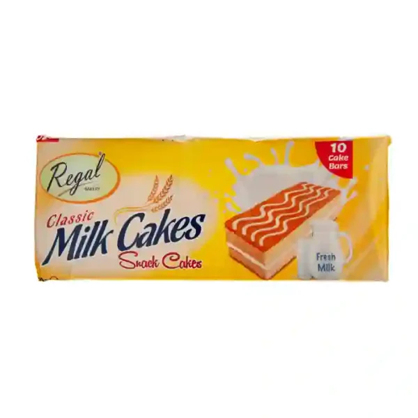 Regal Milk Snack Cakes 250g x 12