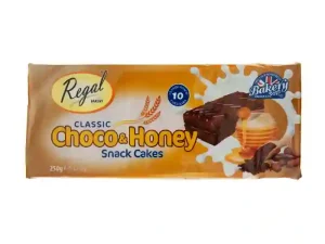 Regal Choc & Honey Snack Cakes 250g x 12