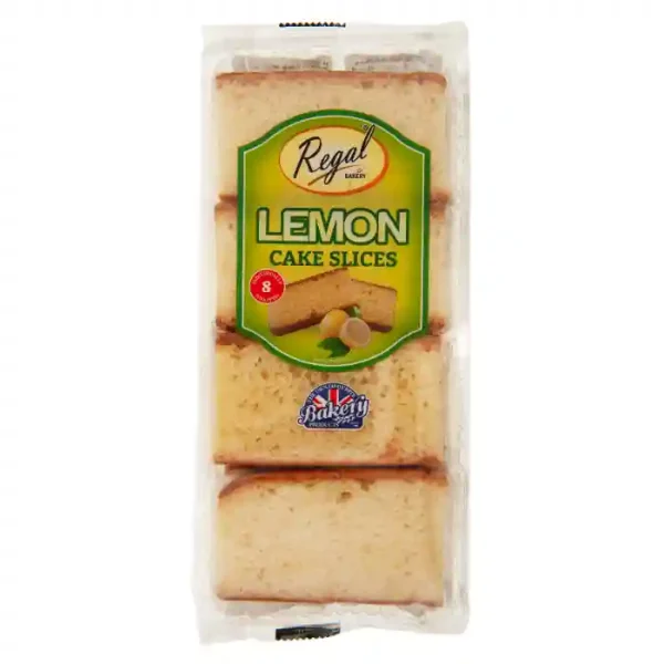 Regal Lemon Cake Slices 8pc x 8