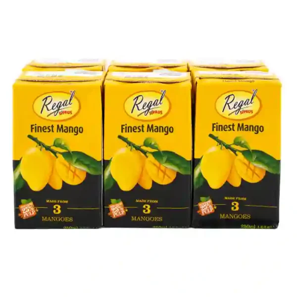 Regal Mango Juice Tetra 250ml x 36