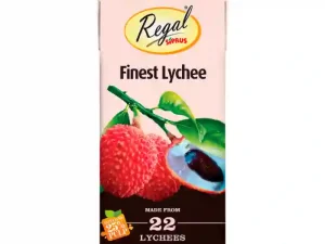 Regal Lychee Juice Tetra 1Ltr x 8