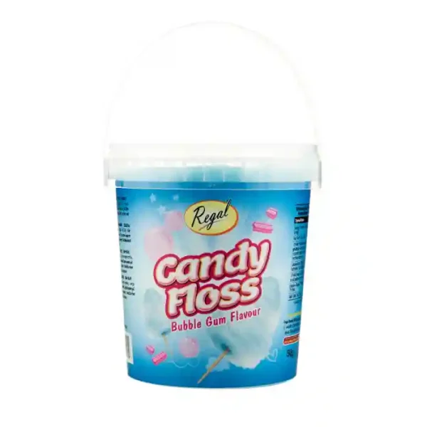 Regal Bubble Gum Candy Floss 50g x 12