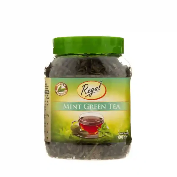 Regal Mint Tea Jar 100g x 24