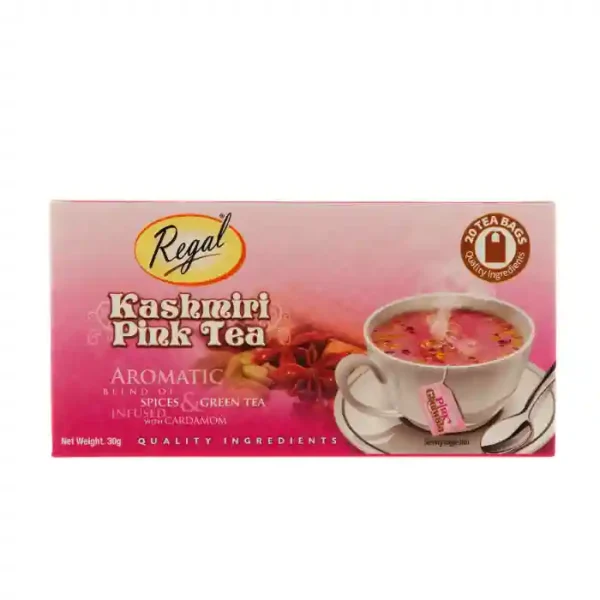 Regal Kashmiri Pink Tea 20 bags x 24