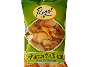 Regal Cheese Onion Crisps 300g x 8