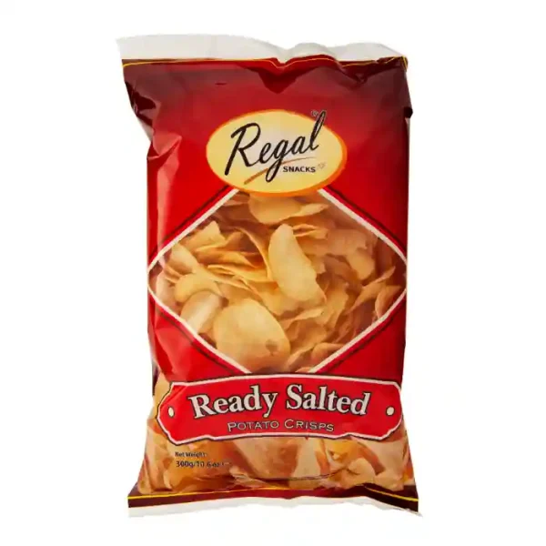 Regal Ready Salted Crisps 300g x 8