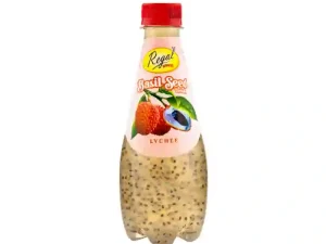 Regal Lychee Basil Seed Drink 320ml x 12