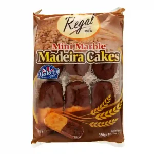 Regal Mini Marble Madeira Cakes 350g x 12