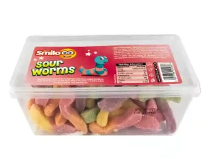 Regal Sour Worms 140g x 24