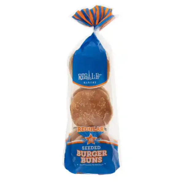 Regale Seeded Burger Buns 6pk x 8