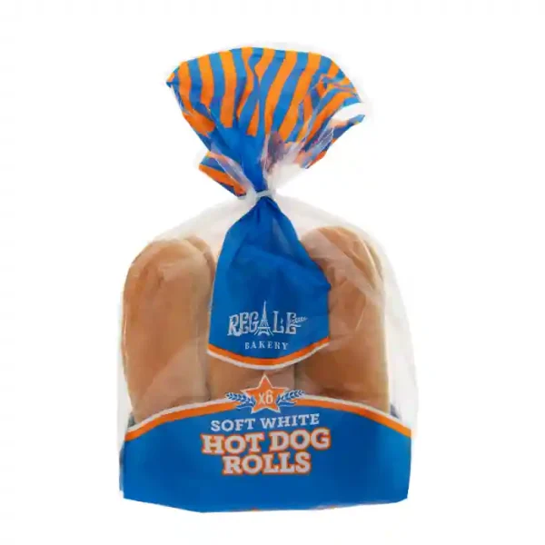 Regale Hot Dog Rolls 6pk x 6